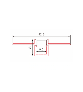 Profilé aluminium D096